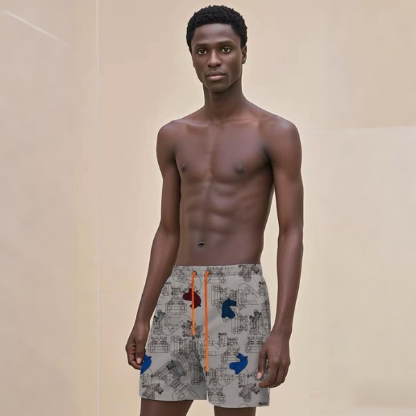 ✨에르메스 남성 스윔 트렁크 - Hermes Mens Swim Trunks - hec6438x