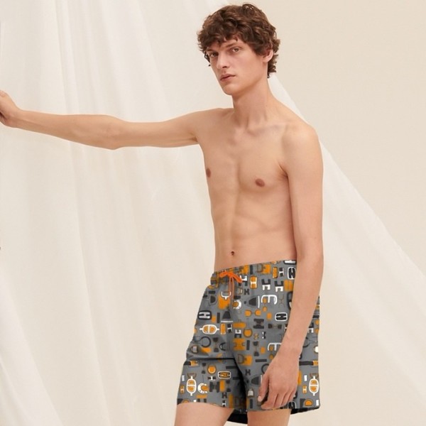 ✨에르메스 남성 스윔 트렁크 - Hermes Mens Swim Trunks - hec6440x