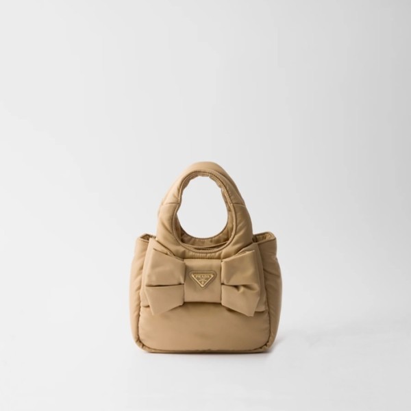 ✨프라다 여성 리본 장식 패딩 리나일론 미니백 - Prada Womens Ribbon decorated padded nylon mini bag - prb5433x