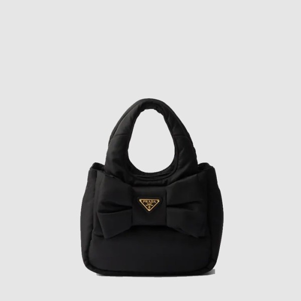✨프라다 여성 리본 장식 패딩 리나일론 미니백 - Prada Womens Ribbon decorated padded nylon mini bag - prb5434x