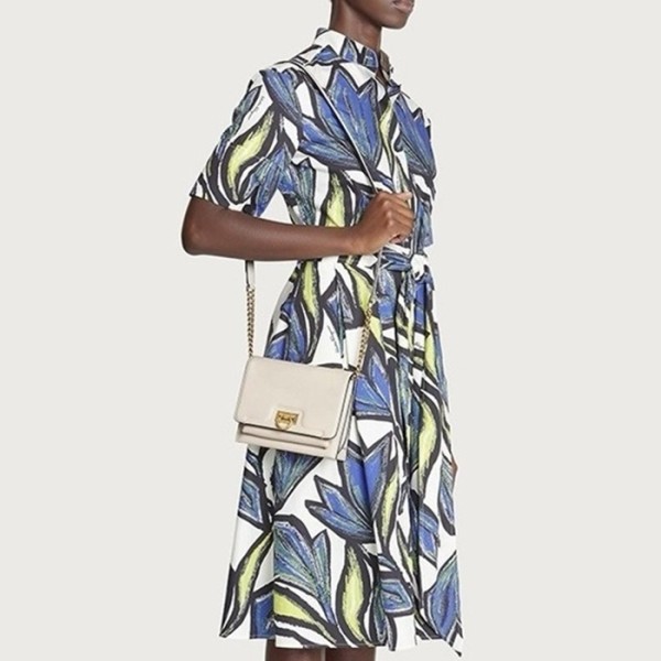 ✨페라가모 여성 트리폴리오 플랩 숄더백 - Ferragamo Womens Trifolio Flap Bag - feb5438x