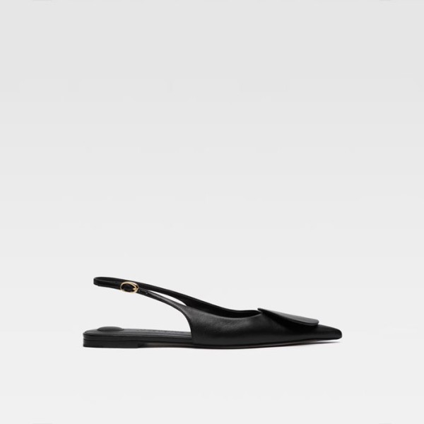 ✨자크뮈스 여성 두엘로 플랫 슬링백 - Jacquemus Womens Duelo Flat Slingbacks - jas5670x