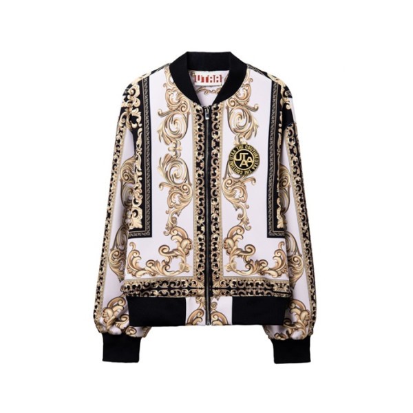 ✨[UTAA] 유타 여성 네온 바로크 블루종 점퍼 - gol1659x