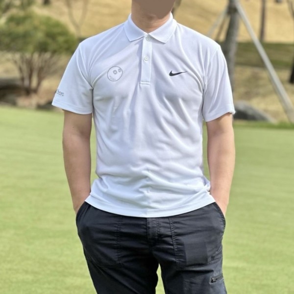 ✨[MALBON x NIKE] 말본  x 나이키 남성 드라이핏 카라넥 티셔츠 - gol1665x