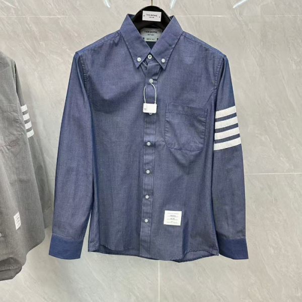 ✨톰브라운 남성 샴브레이 옥스퍼드 셔츠 - dd959x