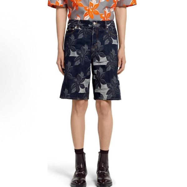 ✨구찌 남성 데님 쇼츠 - Gucci Mens Denim Shorts - guc6566x