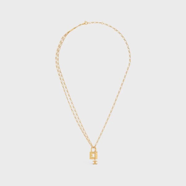 ✨셀린느 여성 트리옹프 락 네크리스 - Celine Womens Triomphe Necklace- acc5442x