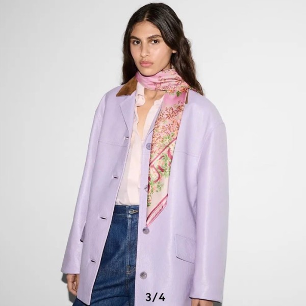 ✨구찌 여성 실크 스퀘어 숄 - Gucci Womens Silk Square Shawl - acc5445x