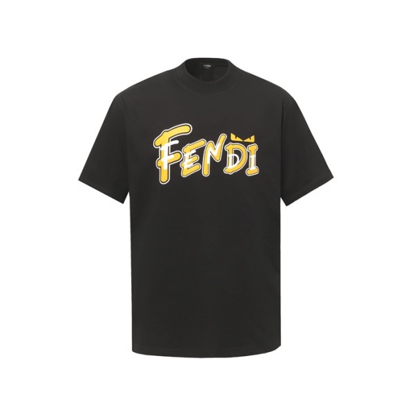 ✨펜디 남성 라운드 반팔 티셔츠 - Fendi Mens Round Tshirt - fec6595x