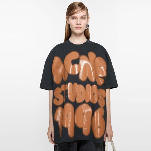 ✨아크네 여성 크루넥 반팔티 - Acne Womens Round Tshirt - anc6605x