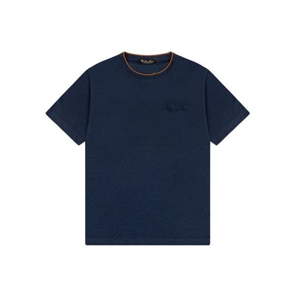 ✨로로피아나 남성 라운드 반팔티 - Loro Piana Mens Round Tshirt - lpc6637x