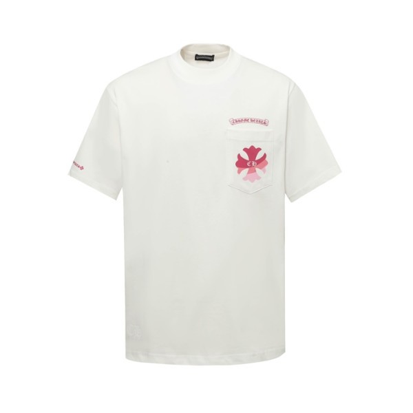 ✨크롬하츠 남성 라운드 반팔티 - Chrom Hearts Mens Round Tshirt - chc6642x