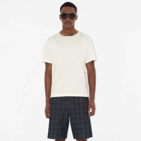 ✨버버리 남성 라운드 반팔 티셔츠 - Burberry Mens Round Tshirt - buc6656x