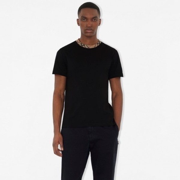 ✨버버리 남성 라운드 반팔 티셔츠 - Burberry Mens Round Tshirt - buc6657x