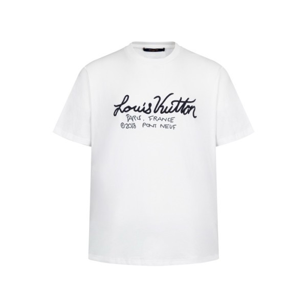 ✨루이비통 남성 라운드 반팔 티셔츠 - Louis vuitton Mens Round Tshirt - lvc6658x