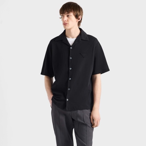 ✨프라다 남성 반팔 셔츠 - Prada Mens Classic Shirts - prc6801x