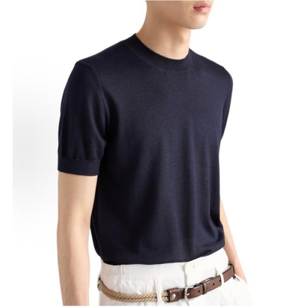 ✨프라다 남성 라운드 반팔티 - Prada Mens Round Tshirt - prc6813x