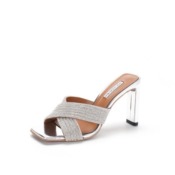 ✨아쿠아주라 여성 크리스탈 샌들 - Aquazzura Womens Crystal Sandals - aqs5770x
