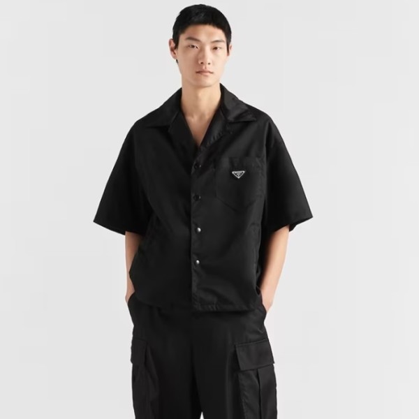 ✨프라다 남성 반팔 셔츠 - Prada Mens Classic Shirts - prc6827x