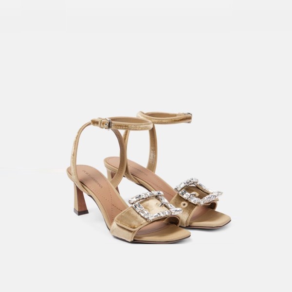 ✨돌체앤가바나 여성 크리스탈 샌들 - Dolce&Gabbana Womens Crystal Sandal - dos5821x