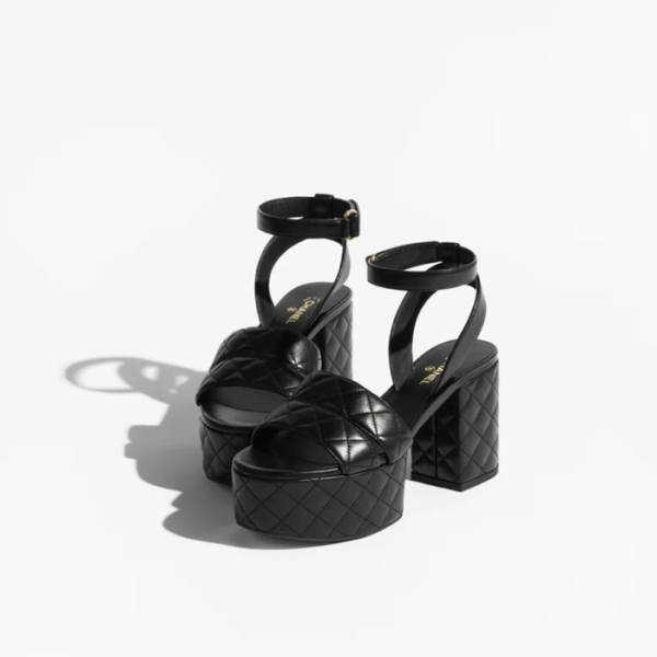✨샤넬 여성 램스킨 샌들 - Chanel Womens Lambskin Sandal - chs5833x