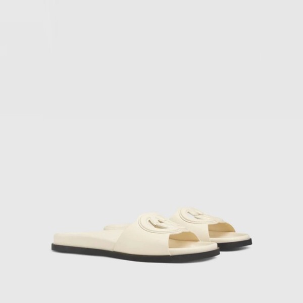 ✨구찌 여성 인터로킹 G 슬라이드 - Gucci Womens Interlocking G Slide - gus5837x