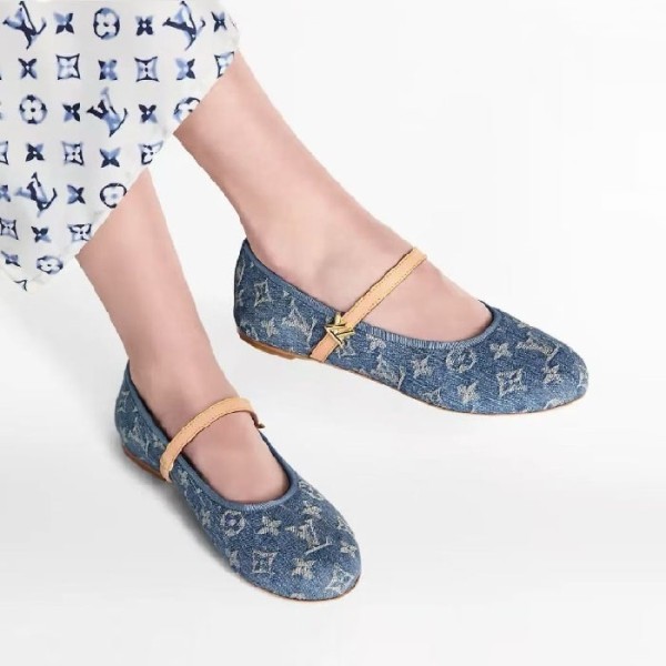✨루이비통 여성 로미 플랫 발레리나 - Louis vuitton Womens Romi Flat Ballerina - lvs5905x