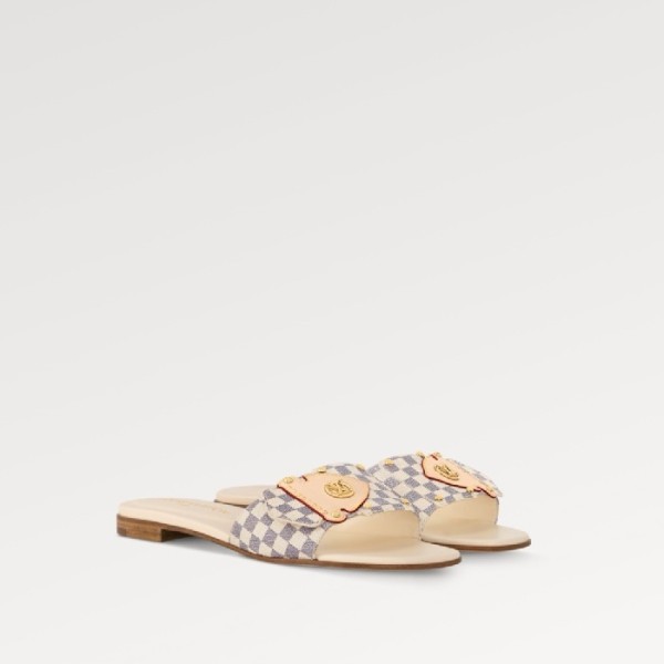 ✨루이비통 여성 LV 프레임 플랫 뮬 - Louis vuitton Womens LV Frame Flat Mule - lvs5920x