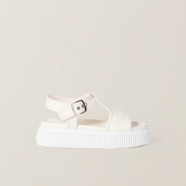 ✨미우미우 여성 데님 플랫폼 샌들 - Miumiu Womens Denim Platform Sandals  - mis5946x