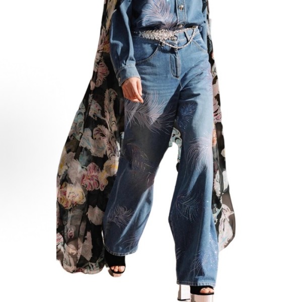 ✨Chanel Womens Denim Pants - 샤넬 여성 데님 팬츠 - chc6888x