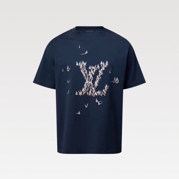 ✨루이비통 남성 라운드 반팔 티셔츠 - Louis vuitton Mens Round Tshirt - lvc6897x