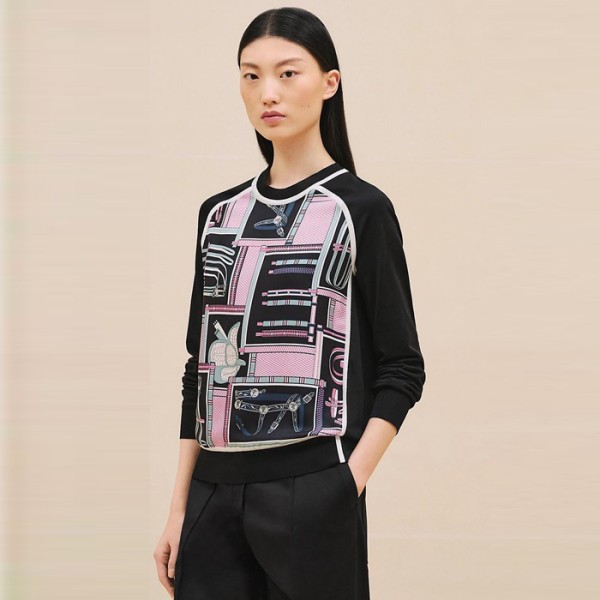 ✨에르메스 여성 라운드 스웨터 - Hermes Womens Round Knitwear - guc6904x