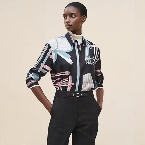 ✨에르메스 여성 실크 셔츠 - Hermes Womens Silk Shirts - prc6908x
