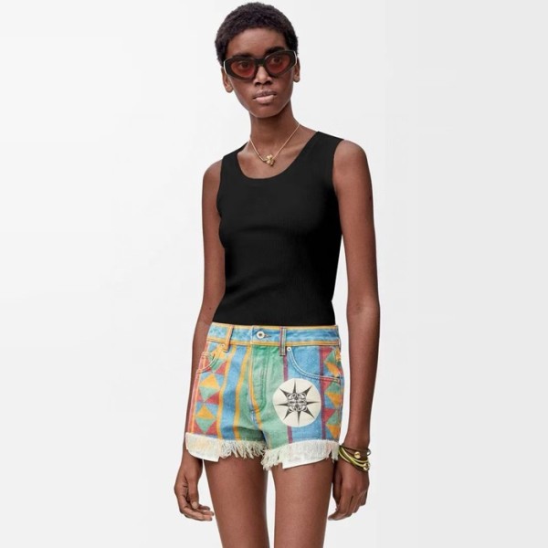 ✨로에베 여성 라운드 나시 - Loewe Womens Round Sleeveless Top - loc6973x