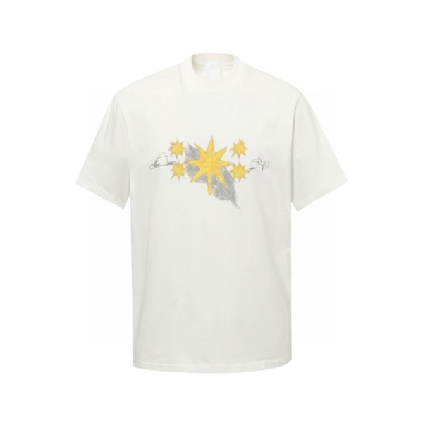 ✨지방시 남성 라운드 반팔티 - Givenchy Mens Round Tshirt - gic6985x