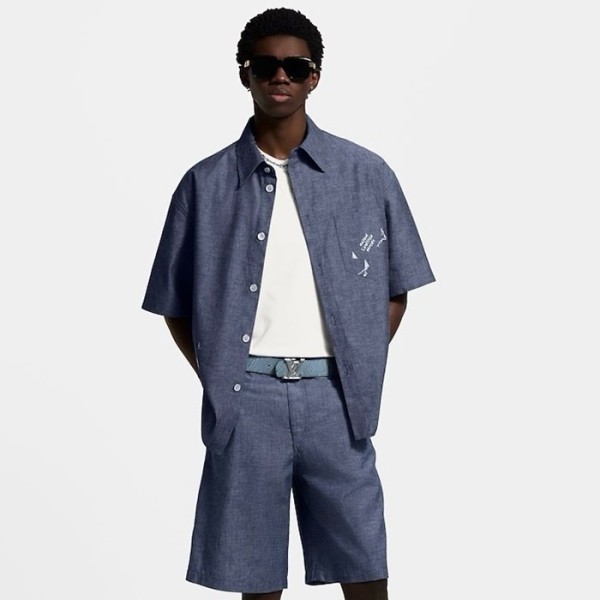 ✨루이비통 남성 반팔 셔츠 - Louis vuitton Mens Polo Shirts - lvc7041x