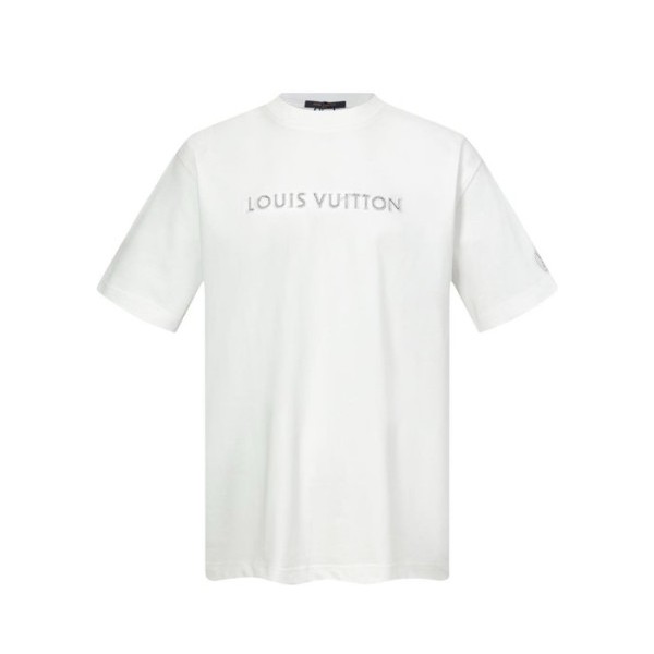 ✨루이비통 남성 라운드 반팔 티셔츠 - Louis vuitton Mens Round Tshirt - lvc7044x
