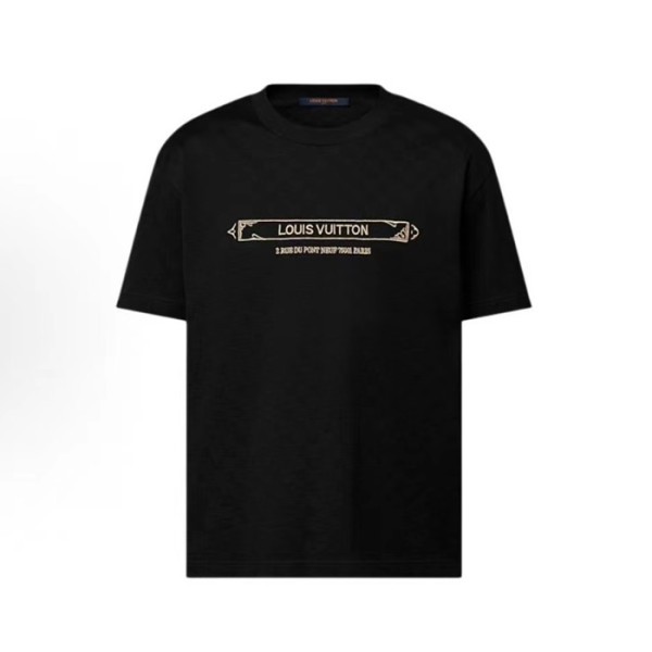 ✨루이비통 남성 라운드 반팔 티셔츠 - Louis vuitton Mens Round Tshirt - lvc7058x
