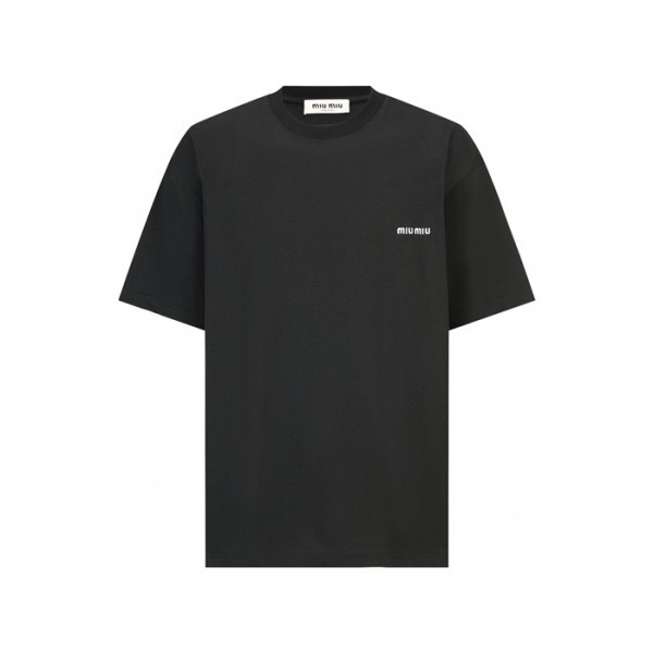 ✨미우미우 남/녀 라운드 반팔 티셔츠 - Miumiu Unisex Round Tshirt - mic7061x