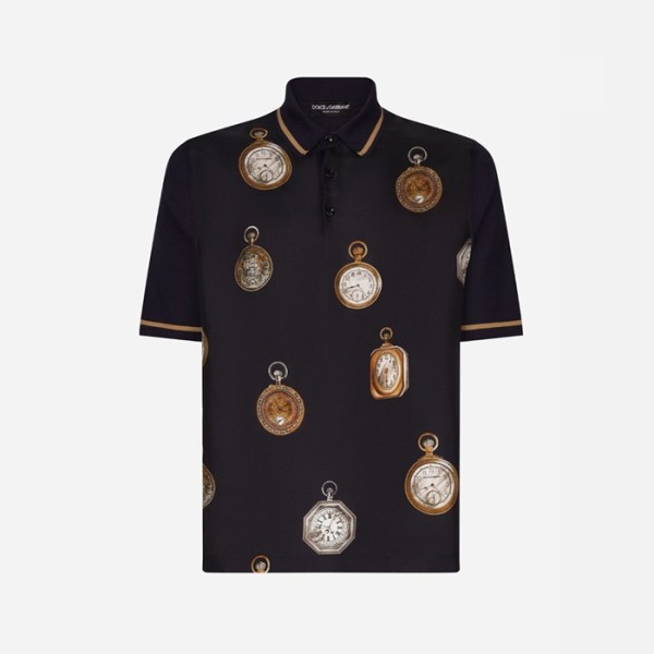 ✨돌체앤가바나 남성 폴로 반팔 티셔츠 - Dolce&Gabbana Mens Polo Tshirt - doc7064x