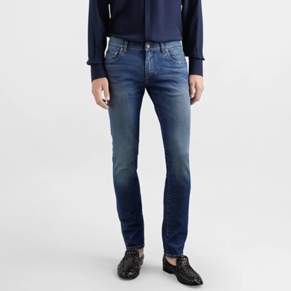 ✨돌체앤가바나 남성 슬림 청바지 - Dolce&Gabbana Mens Slim Jeans - doc7073x