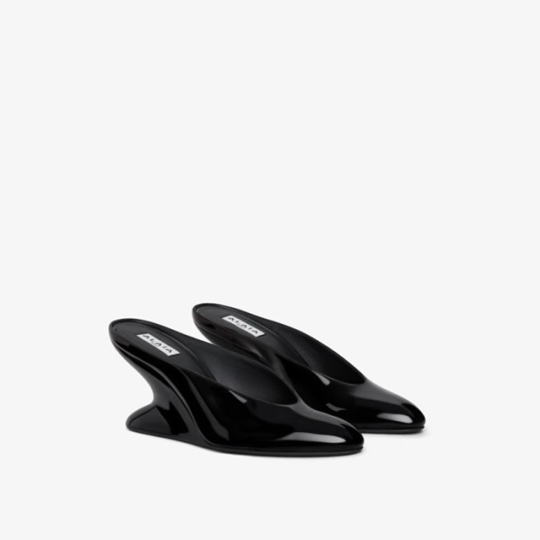 ✨알라이아 여성 Curve 웨지 뮬 - Alaia Womens Curve Wedge Mules - als5997x