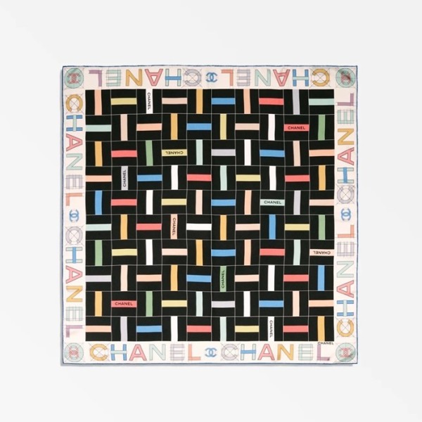 ✨샤넬 여성 코코 스퀘어 스카프 - Chanel Womens Coco Square Scarf - acc5809x