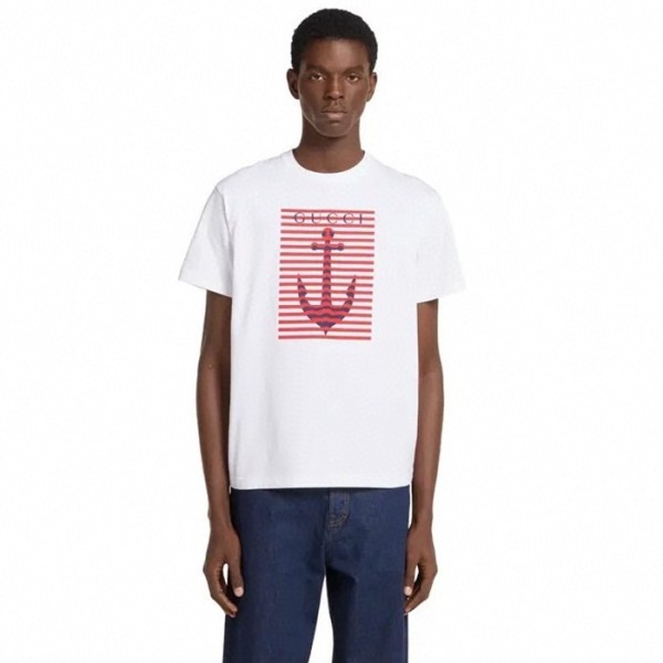 ✨구찌 남성 라운드 반팔티 - Gucci Mens Round Tshirt - guc7092x