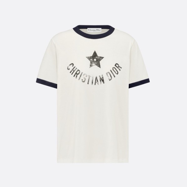 ✨디올 여성 라운드 티셔츠 - Dior Womens Round Tshirt - dic7098x