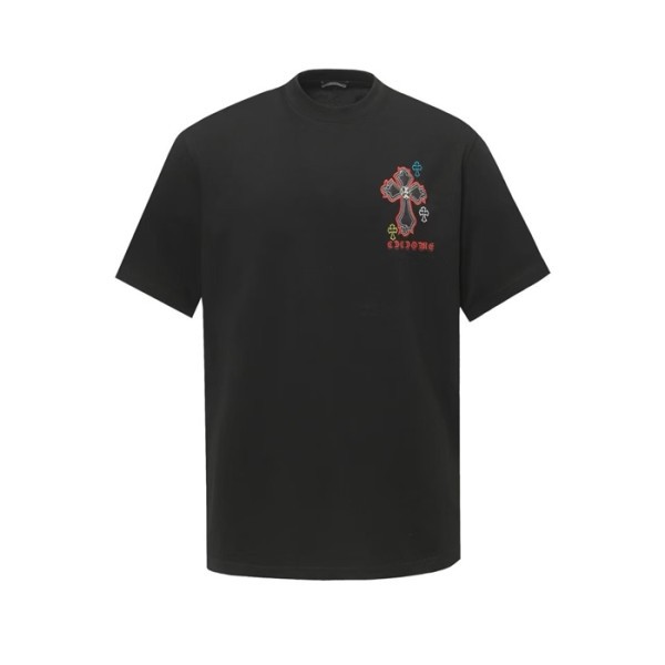 ✨크롬하츠 남성 라운드 반팔티 - Chrom Hearts Mens Round Tshirt - chc7104x