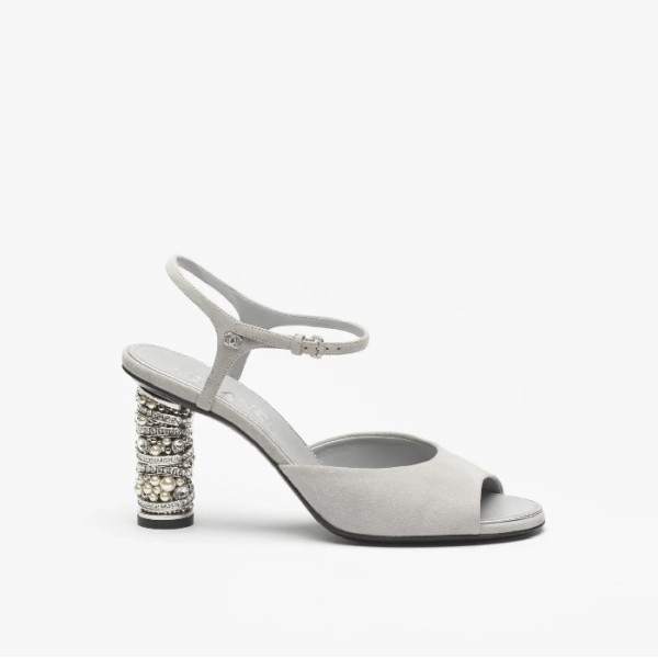 ✨샤넬 여성 미들힐 슬링백 - Chanel Womens Middle Heel Slingback - chs6052x