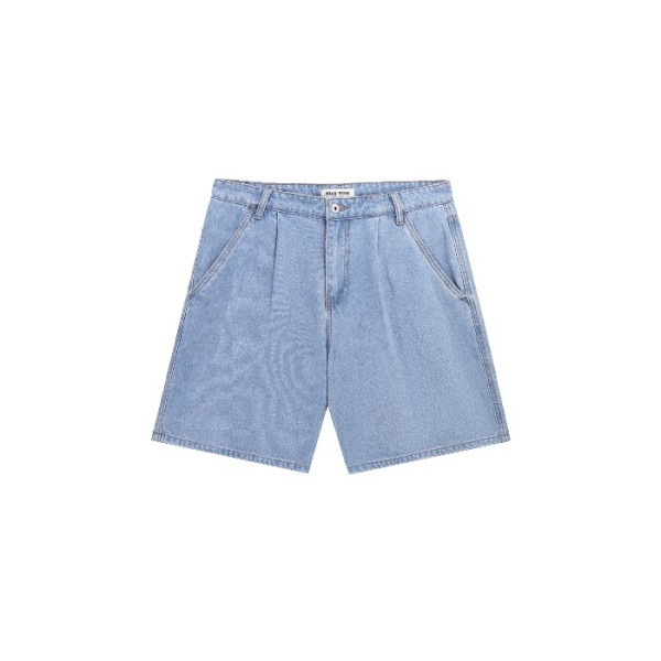 ✨미우미우 남성 데님 쇼츠 - Miumiu Mens Denim Shorts - mic7187x