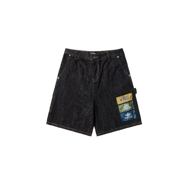 ✨발렌시아가 남성 데님 쇼츠 - Balenciaga Mens Denim Shorts - bac7196x