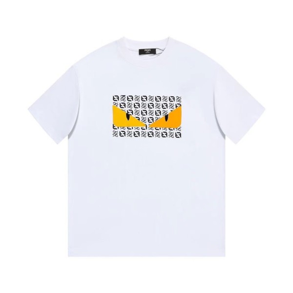 ✨펜디 남성 라운드 반팔 티셔츠 - Fendi Mens Round Tshirt - fec7225x